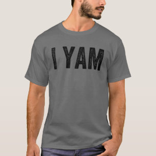 Hon är min sötpotatis... jag Yam sätter parapel T Shirt