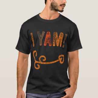 Hon är min sötpotatis jag Yam Set Par T Shirt