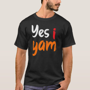 Hon är min sötpotatis jag Yam Set T Shirt