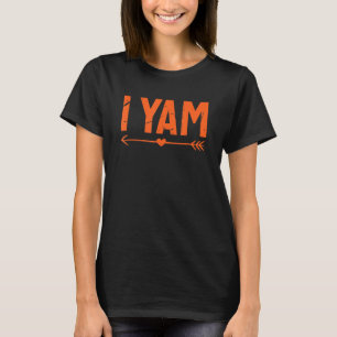 Hon är min sötpotatis jag Yam Thanksgiving Par M T Shirt
