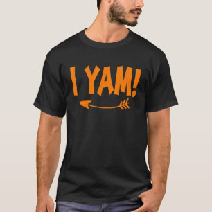 Hon är min sötpotatis jag Yam Thanksgiving Par M T Shirt
