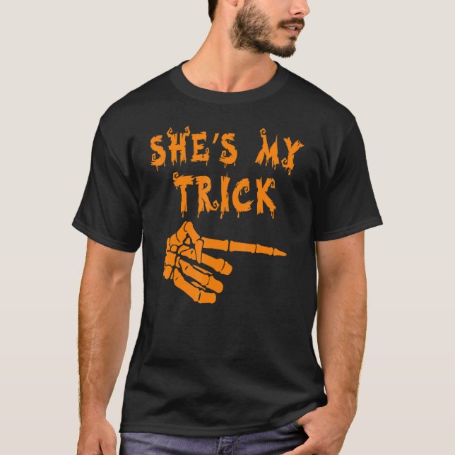 Hon är min trick t shirt (Framsida)