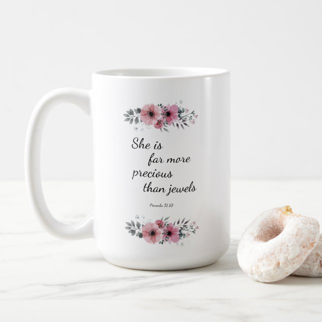 Hon är mycket mer skadlig än judar kaffemugg (Med munk)