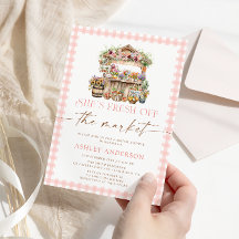 Hon är ny på marknaden Höst Bröllopsdusch