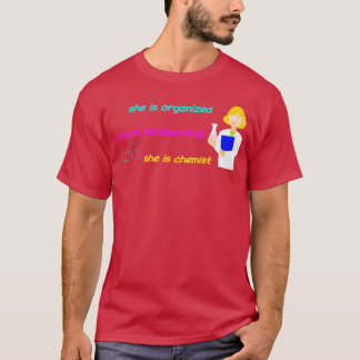 hon är organiserad hon är hårt arbetande hon är ke t shirt
