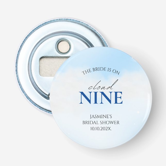 Hon är på bröllopsfesten Cloud 9 - Drömmarnas past Flasköppnare (Framsidan)