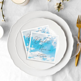 Hon är på Cloud Nine Möhippa Napkins Pappersservett