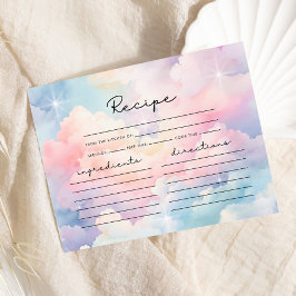 Hon är på Cloud Nine Recept Möhippa Tilläggskort