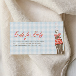 Hon är redo att föda Baby Shower Bok Begäran Kort