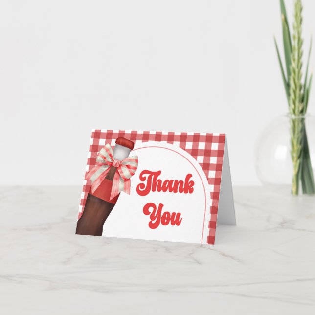 Hon är redo för barn - Baby Shower Tack Kort (Framsida)