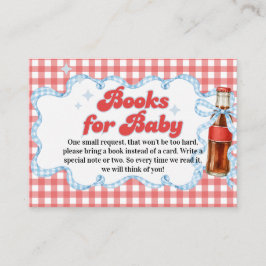 Hon är redo Pop Soda Baby Shower blöjlotteri Tilläggskort