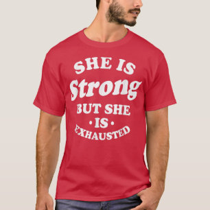 Hon är stark, men hon är utsvulten. t shirt