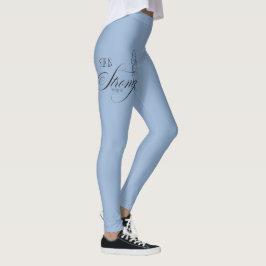 Hon är stark. Ordspråksboken 31:25 Leggings