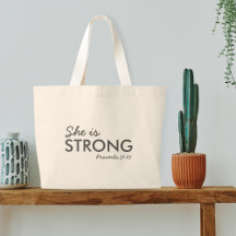 Hon är stark | Proverbs 31:25 Christian Faith