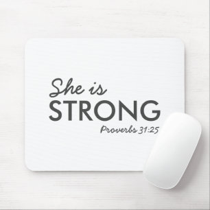 Hon är stark   Proverbs 31:25 Christian Faith Musmatta