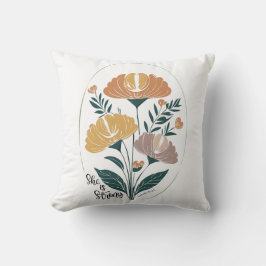 Hon är stark Psalm Boho Christian inspirational T Kudde