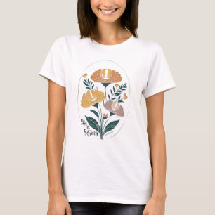 Hon är stark Psalm Boho Christian inspirational T Shirt
