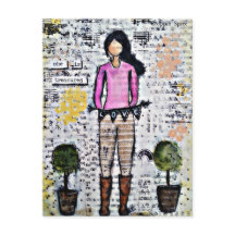 Hon är Treasured. Blandat media original