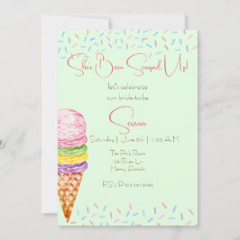 Hon är uppskovad Möhippa Inbjudningar