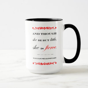 Hon är våldsam (looken på andra sidan!) mugg