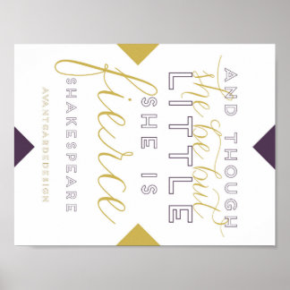 Hon är våldsam - Poster