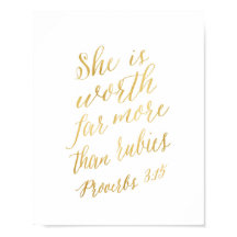 Hon är värd mycket mer än rubies