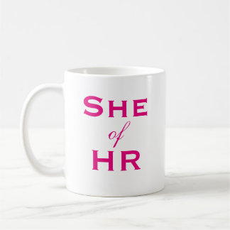 Hon av HR-damer Human Resources Jobbtitel Roligt Kaffemugg