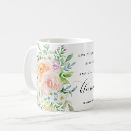 Hon barn stiger upp & appellen henne den kaffemugg