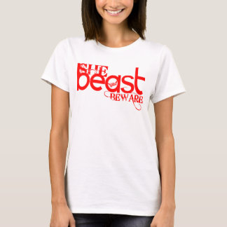 Hon-Beast röd tank T Shirt