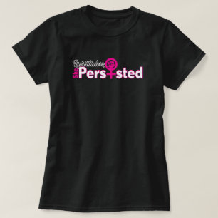 Hon behärskade kvinnors grundläggande T-Shirt