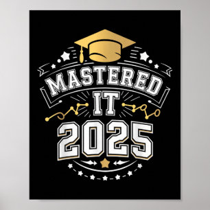 Hon bemästrade det 2025 magisterexamen examen gif poster