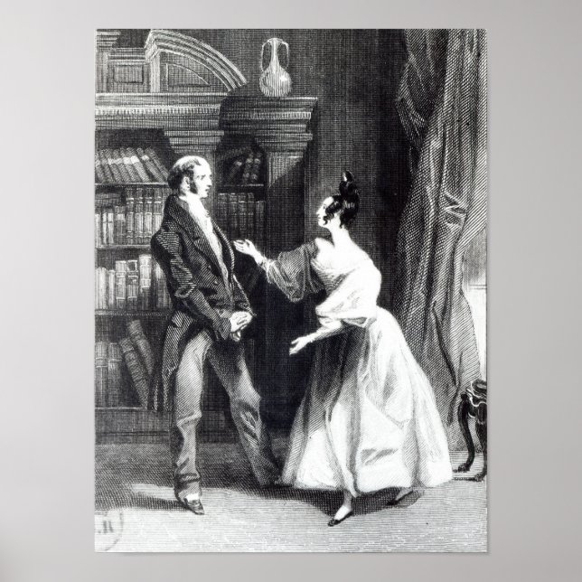 Hon berättade sedan för honom vad Darcy frivilligt Poster (Framsidan)