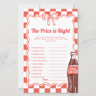 Hon Blir Hon Rund Baby Shower Price is Right Game