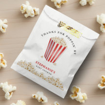 Hon Blir Till Mamма Barnkalas Popcorn Tack