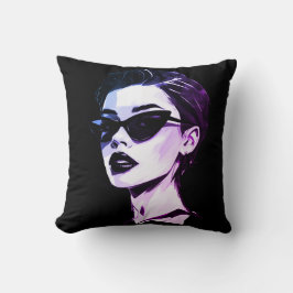 Hon blommar täckmantel - Startar hemdekan Kudde