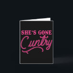 Hon Borta Ry Funny design Kort<br><div class="desc">Hon Borta Ry Funny design</div>