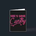 Hon Borta Ry Funny design Kort<br><div class="desc">Hon Borta Ry Funny design</div>