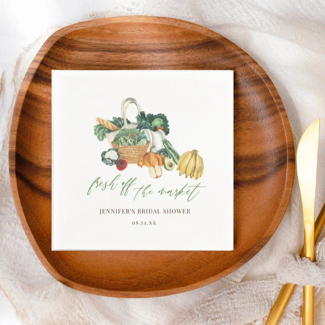 Hon Bröllopsfest För Nygifta Kvinnor  Pappersservett (Skapare uppladdad)