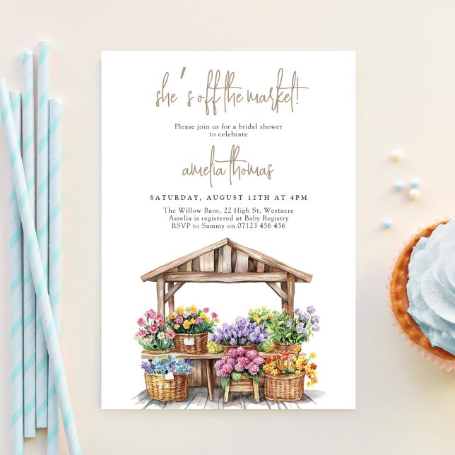 Hon Bröllopsfest - Snygg och Ny från Marknaden Inbjudningar (Skapare uppladdad)