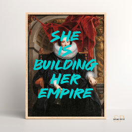 Hon Bygger Renaissance Painting Quote Wall Poster