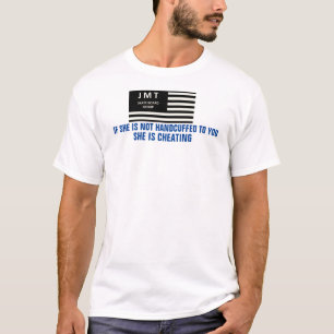 HON CHEATTERAR FÖR Manar BLINJE T Shirt