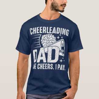 Hon Cheers jag Betalar Cheer Pappa Cheerlead Far C T Shirt