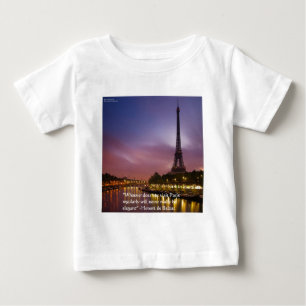 Hon de Balzac Om Paris Frankrike Tee Shirt