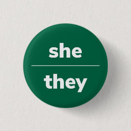 Hon/de Pronoun Pin, 1,2 tum knapp