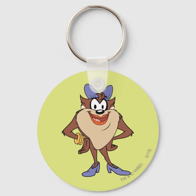 Hon-Djävulen i Färg Nyckelring (Framsida)