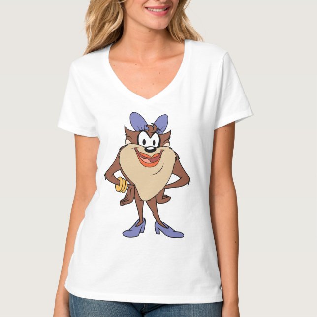 Hon-Djävulen i Färg Tee (Framsida)