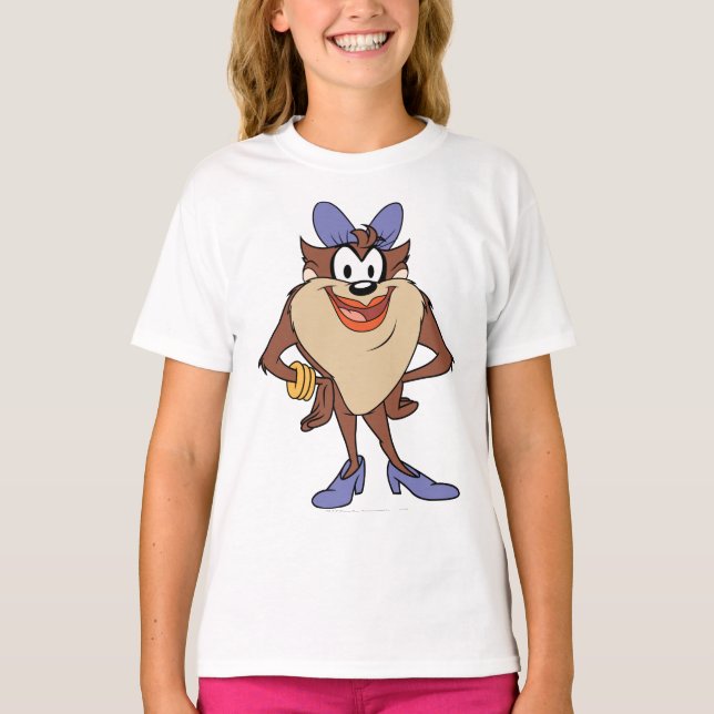 Hon-Djävulen i Färg Tee Shirt (Framsida)