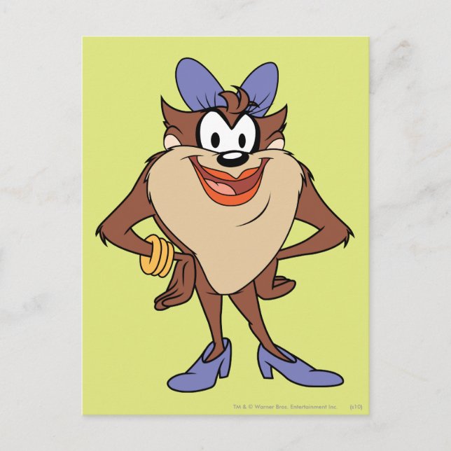 Hon-Djävulen i Färg Vykort (Framsida)