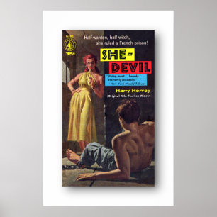 Hon-Djävulen vid den Harry Hervey affischen Poster