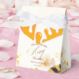 Hon fann sin honey Bee bröllopsfest Presentaskar